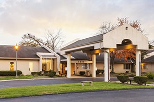 front of the Willow Knoll facility